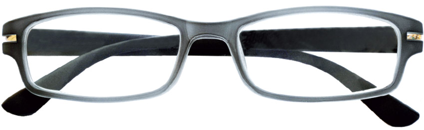 Reading Glasses De Luxe model ROBIN - gray